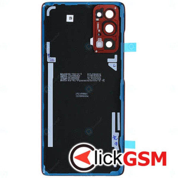 Piesa Capac Spate Cu Geam Camera Rosu Samsung Galaxy S20 Fe 5g Nv4