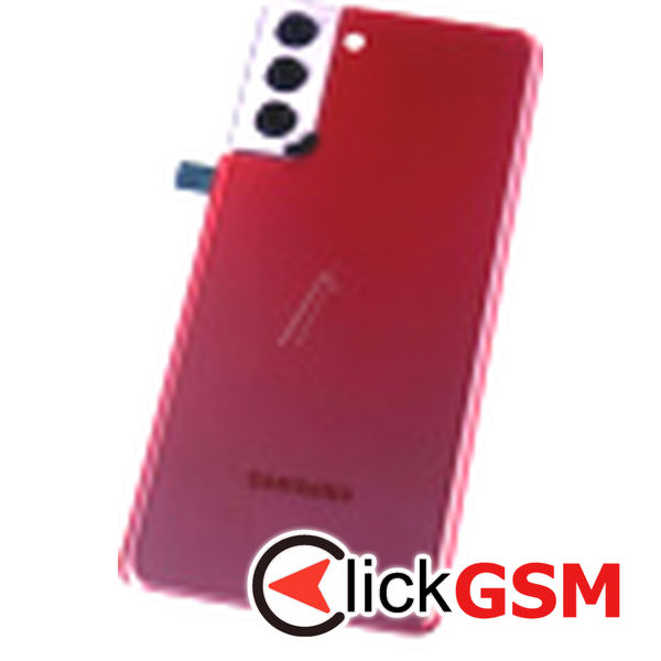Piesa Capac Spate Cu Geam Camera Rosu Samsung Galaxy S21.plus 5g 1jdz