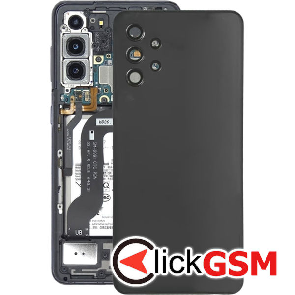 Piesa Capac Spate Cu Geam Camera Samsung Galaxy A32 5g 4o29