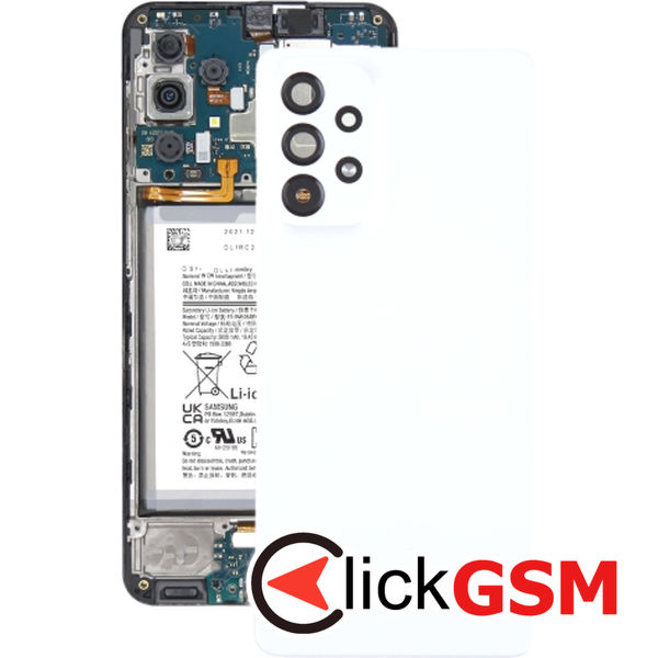 Piesa Capac Spate Cu Geam Camera Samsung Galaxy A73 5g 4b0u