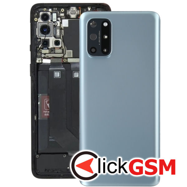 Piesa Capac Spate Cu Geam Camera Silver Oneplus 8t 21q6