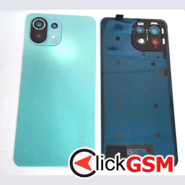 Piesa Capac Spate Cu Geam Camera Verde Xiaomi Mi 11 Lite 37v7