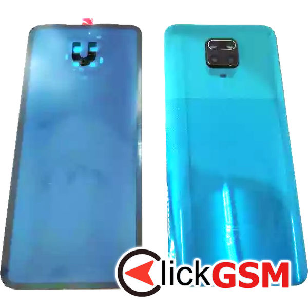 Piesa Capac Spate Cu Geam Camera Verde Xiaomi Redmi Note 9 Pro 2g3a