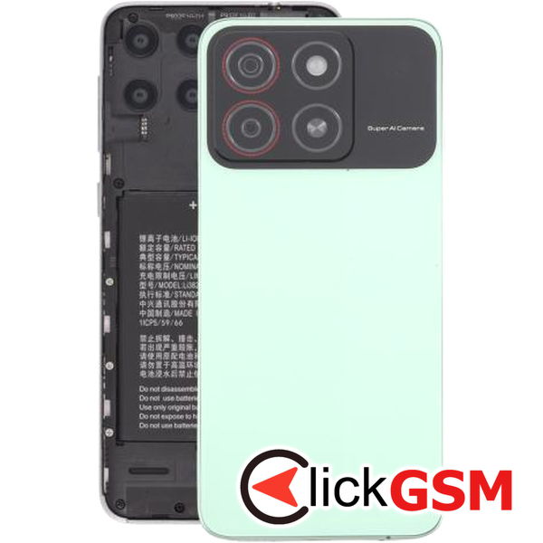 Piesa Piesa Capac Spate Cu Geam Camera Verde Zte Blade A35 5g 4pa2