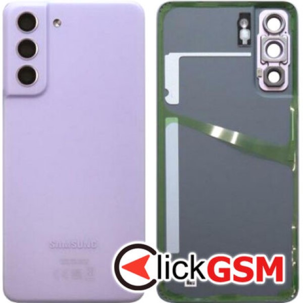 Piesa Capac Spate Cu Geam Camera Violet Samsung Galaxy S21 Fe 344n