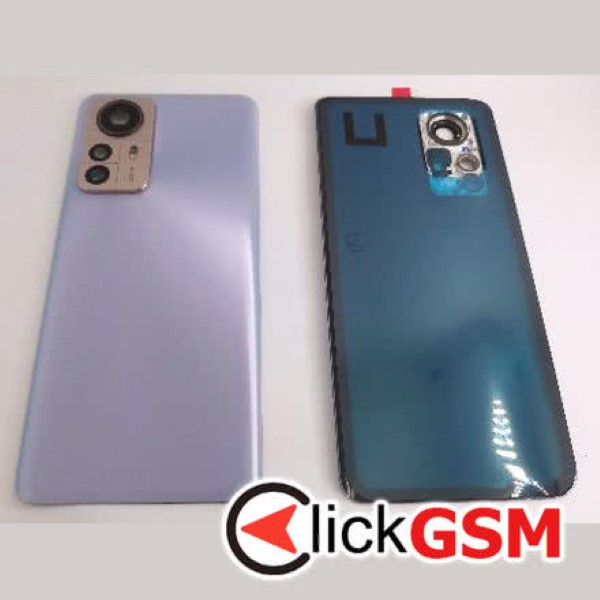 Piesa Capac Spate Cu Geam Camera Violet Xiaomi 12 Pro 3825