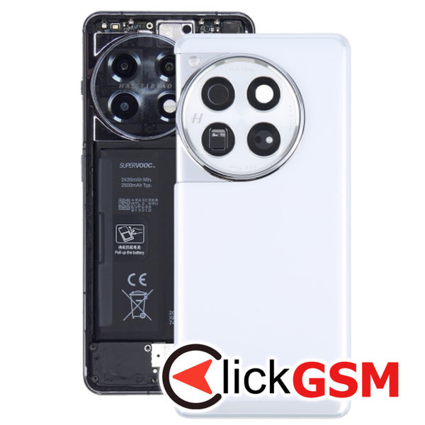 Piesa Piesa Capac Spate Cu Geam Camera White Oneplus 12 48ha