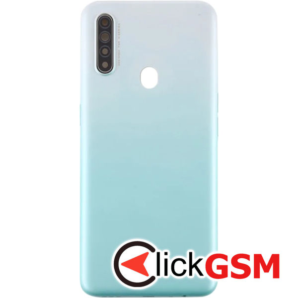 Piesa Piesa Capac Spate Cu Geam Camera White Oppo A31 3o3d