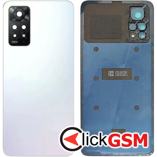 Piesa Piesa Capac Spate Cu Geam Camera White Xiaomi Redmi Note 11 Pro Nqs