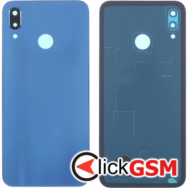 Piesa Capac Spate Cu Geam Spate Albastru Huawei P20 Lite 4ryg