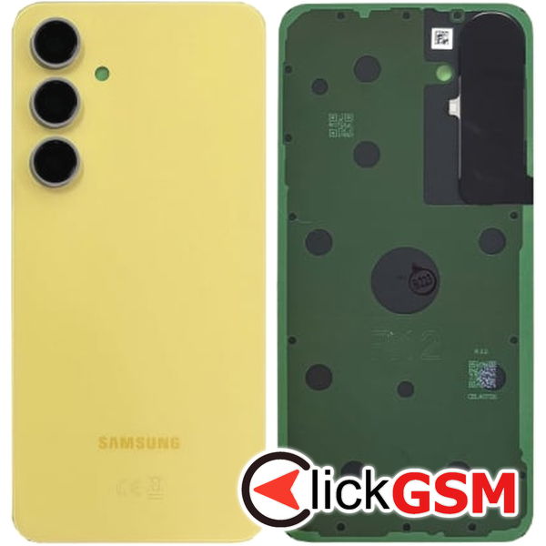 Piesa Piesa Capac Spate Galben Samsung Galaxy S24 Fe 413h