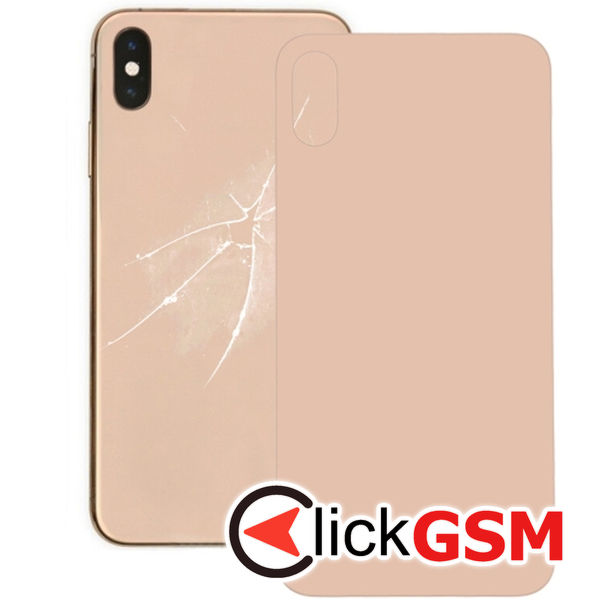 Piesa Piesa Capac Spate Gold Apple Iphone Xs Max 4fqx