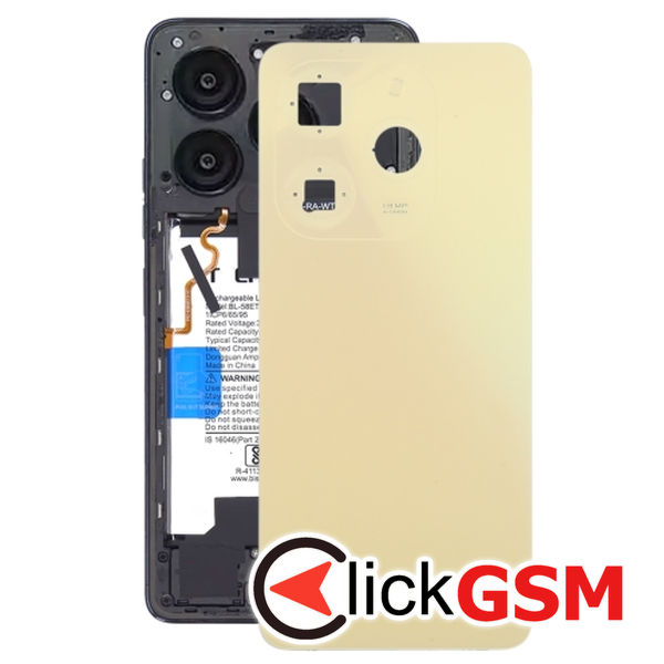 Piesa Capac Spate Gold Tecno Spark Go 2024 4ovc