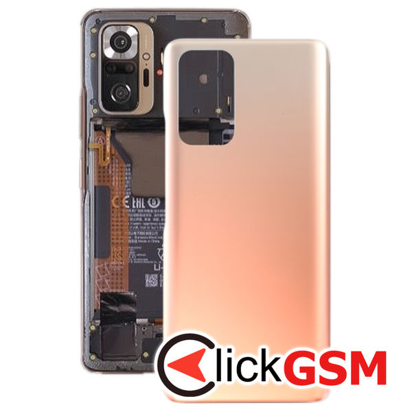 Piesa Capac Spate Gold Xiaomi Redmi Note 10 Pro 2zuc