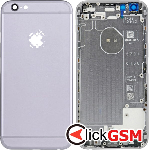 Piesa Capac Spate Gray Apple Iphone 6 4637