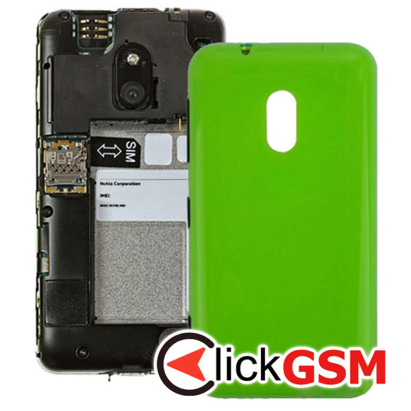 Piesa Piesa Capac Spate Green Nokia Lumia 620 4npk