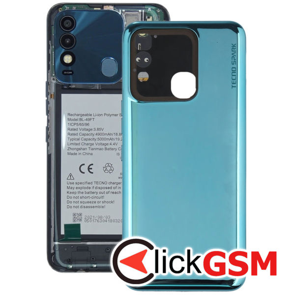 Piesa Piesa Capac Spate Green Tecno Spark 8t 23ai