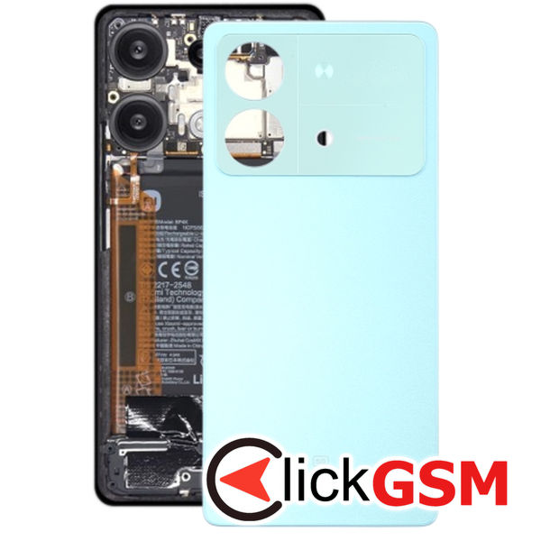 Piesa Piesa Capac Spate Green Xiaomi Poco X6 Neo 439t