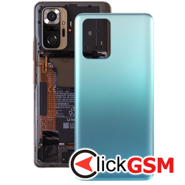 Piesa Piesa Capac Spate Green Xiaomi Redmi Note 10 Pro 25t1