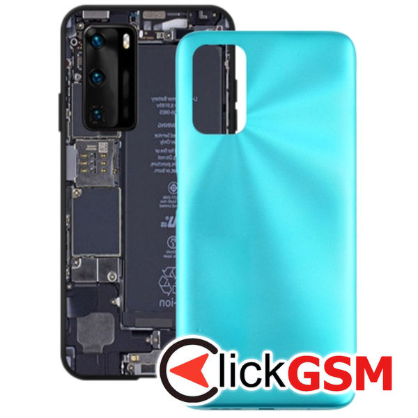 Piesa Piesa Capac Spate Green Xiaomi Redmi Note 9 25py