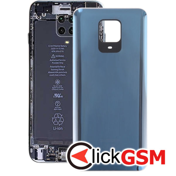 Piesa Piesa Capac Spate Grey Xiaomi Redmi Note 9 Pro 2v49