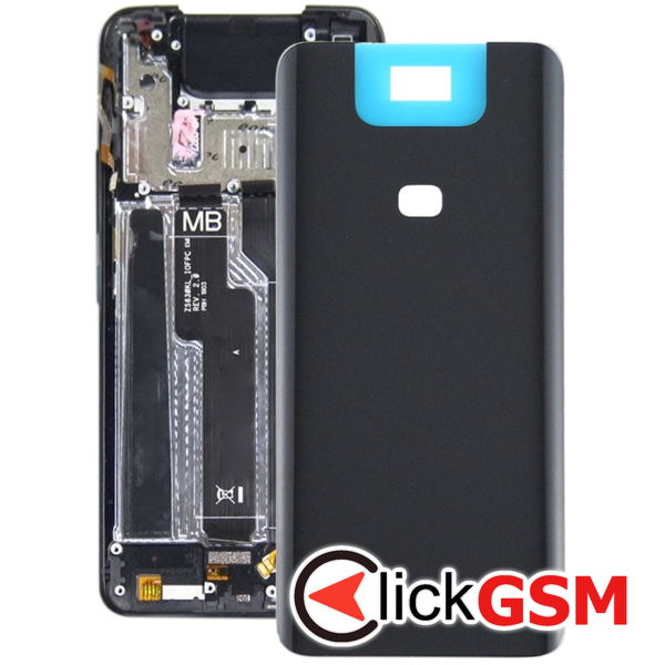 Piesa Capac Spate Negru Asus Zenfone 6 24zf