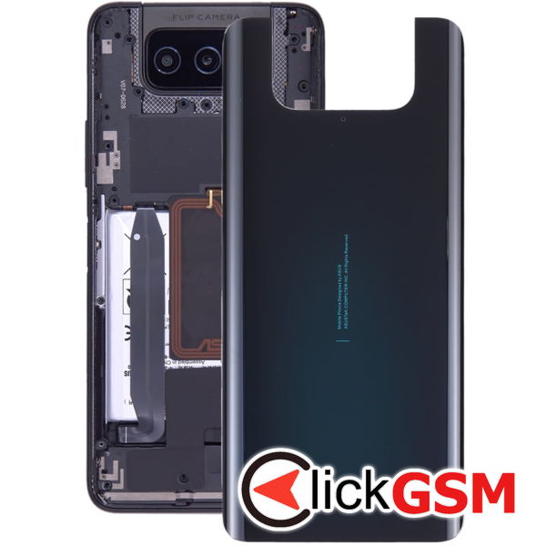 Piesa Capac Spate Negru Asus Zenfone 7 24x5