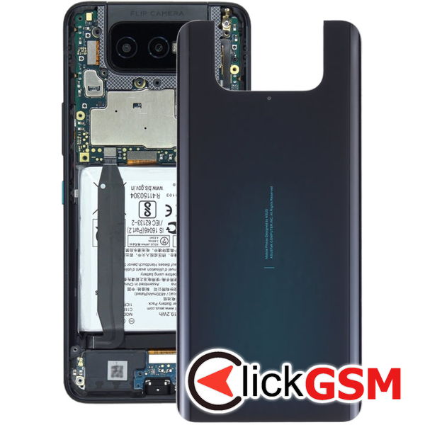 Piesa Capac Spate Negru Asus Zenfone 7 Pro 24zd