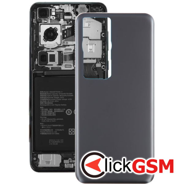 Piesa Capac Spate Negru Huawei P60 Pro 33h8