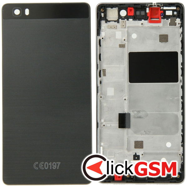 Piesa Capac Spate Negru Huawei P8lite 29zp