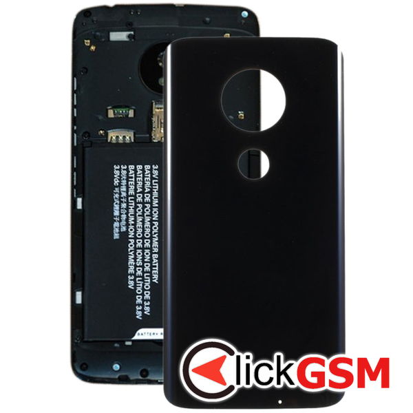 Piesa Capac Spate Negru Motorola Moto G7 Plus 22k8