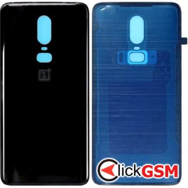 Piesa Capac Spate Negru Oneplus 6 1glw