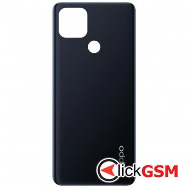 Piesa Capac Spate Negru Oppo A15s 2x82