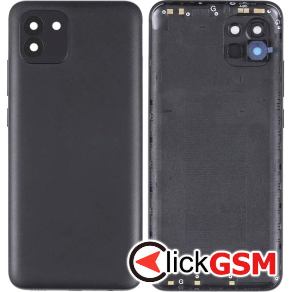 Piesa Piesa Capac Spate Negru Samsung Galaxy A03 45d7