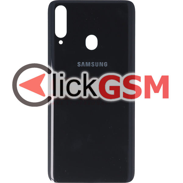 Piesa Piesa Capac Spate Negru Samsung Galaxy A20s 4jab