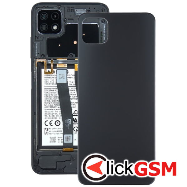 Piesa Capac Spate Negru Samsung Galaxy A22 5g 4av5