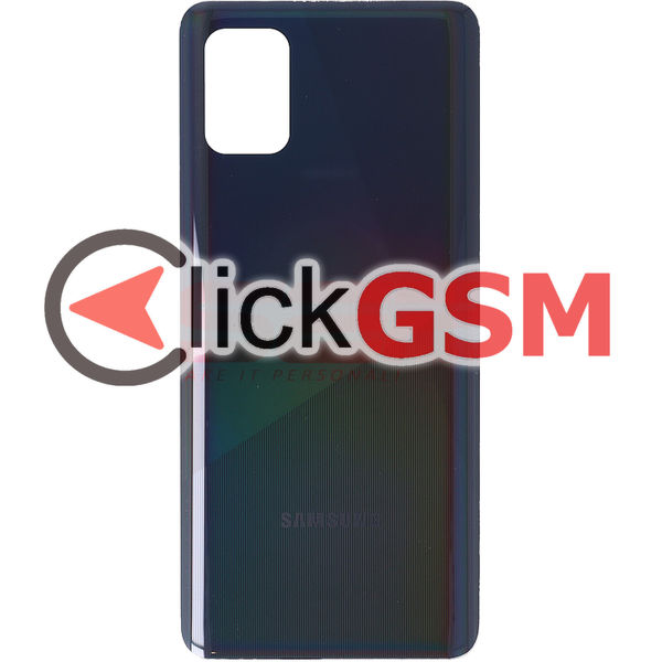 Piesa Capac Spate Negru Samsung Galaxy A31 4jap