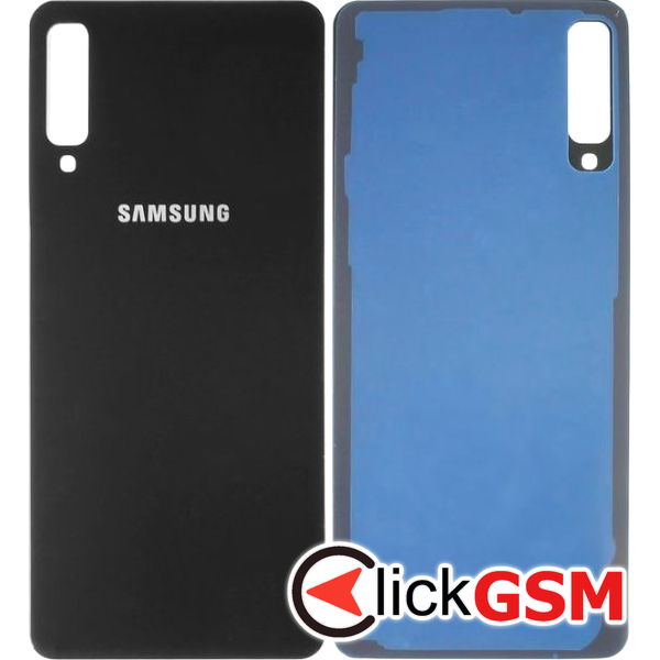 Piesa Piesa Capac Spate Negru Samsung Galaxy A7 2018 452y