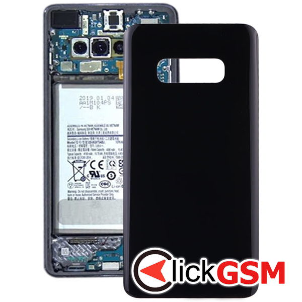 Piesa Capac Spate Negru Samsung Galaxy S10e 4awo