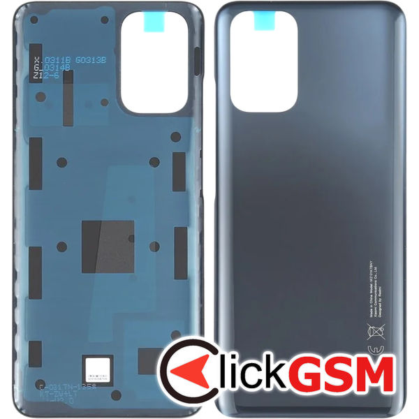 Piesa Capac Spate Negru Xiaomi Redmi Note 10 4x6s