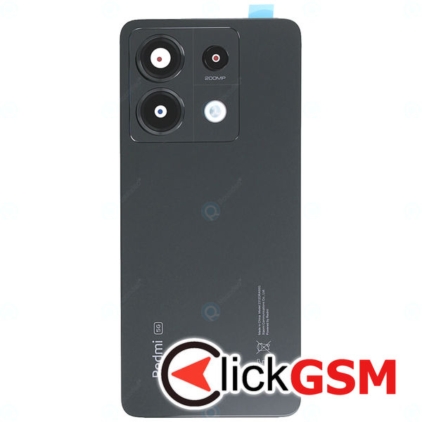 Piesa Capac Spate Negru Xiaomi Redmi Note 13 Pro 3k91