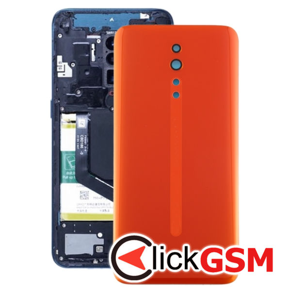 Piesa Capac Spate Orange Oppo Reno Z 1xfp