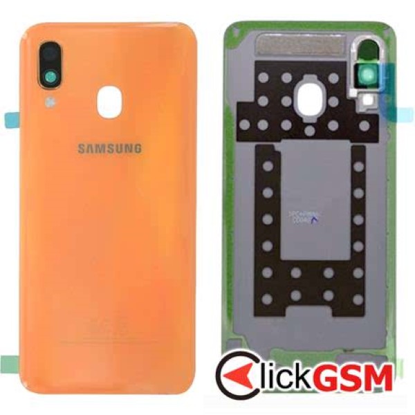 Piesa Capac Spate Orange Samsung Galaxy A40 4mig