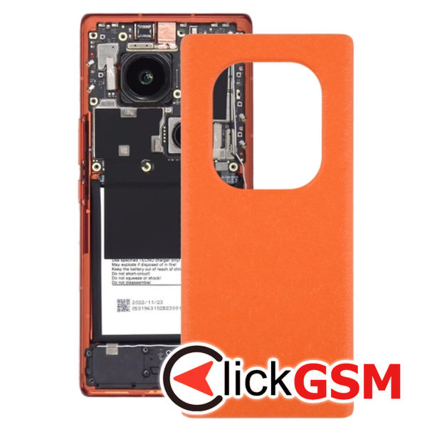 Piesa Capac Spate Orange Tecno Phantom X2 1y53