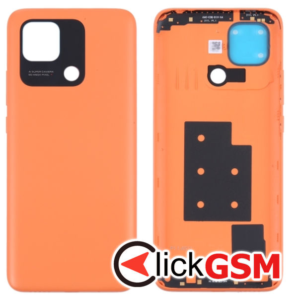 Piesa Piesa Capac Spate Orange Xiaomi Redmi 10c 4p4j