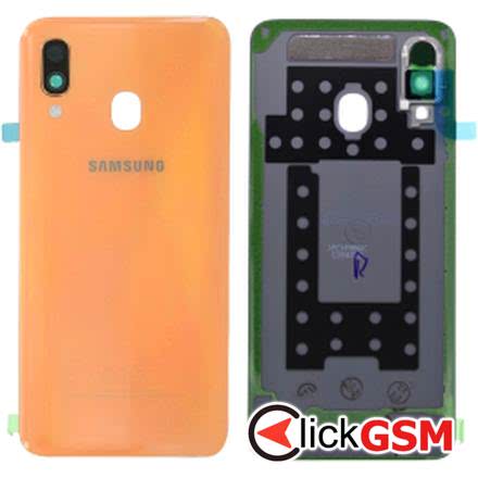 Capac baterie Samsung Galaxy A40 A405 Original Coral Orange