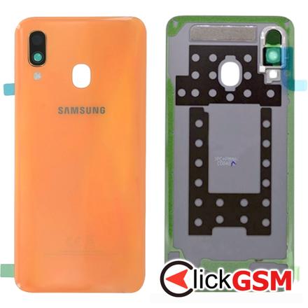 Capac Baterie Samsung Galaxy A40, SM A405 Orange Coral