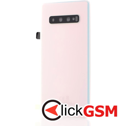 Capac Baterie Samsung Galaxy S10+, G975F, Prism White, OEM