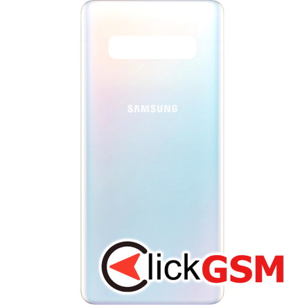 Capac Baterie Samsung Galaxy S10 G973, Alb (Prism White)