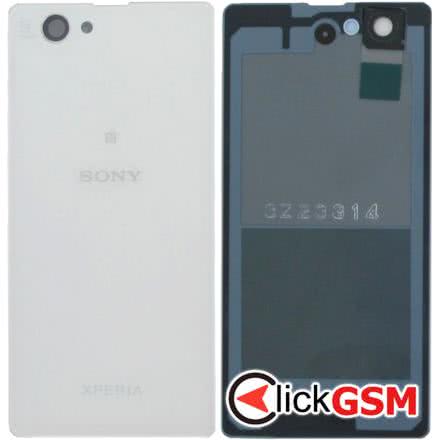 Capac Spate White Sony Xperia Z1 Compact 2fmb